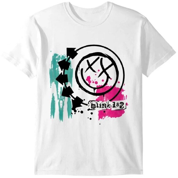 Blink-182 Artist T Shirt – Classic Pop Punk Rock Band Unisex Tee 90 - Picture 1 of 5